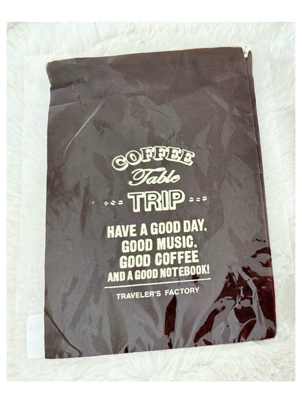 TRAVELER'S COMPANY Coffee Bag (Dark Brown) - Picture 2 of 3